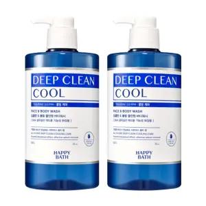 해피바스 딥클린 타우린 쿨링케어 바디워시 900g 2개