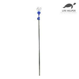 라이프헬퍼 링거 폴대 P1 휠체어 침대 수액 환자 병원 요양원 가정용 노인