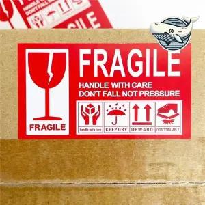 [하프클럽/]취급주의 스티커 안전표시 깨짐주의 주의 10p