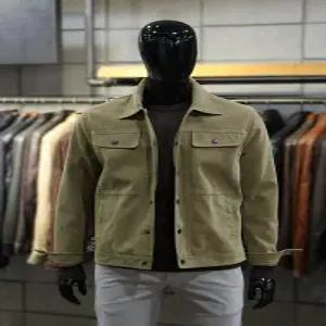 [빠니깔레][빠니깔레] 에코레더누벅 베이지스웨이드 스냅트러커자켓 m-gpjp52be (P003718583)