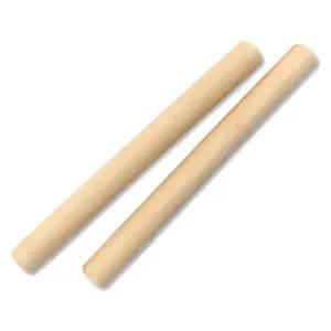 리듬막대 우드스틱 악기채 클라베스 원목스틱 나무막대 2개 1조