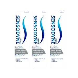 엑스트라 화이트 치약 120g x 3개 화이트닝 민감성 코스트코 치약