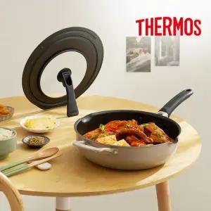 써모스 접이식 스탠딩 멀티뚜껑 KLD-002K 26cm 28cm