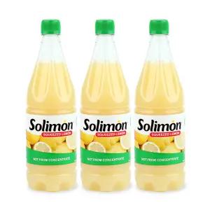 솔리몬 스퀴즈드 레몬즙 1000ml X 3병 레몬수 원액