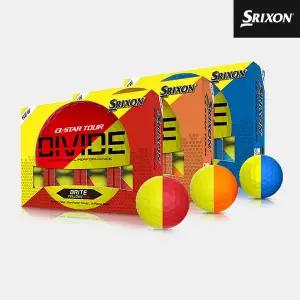 [스릭슨] Q-STAR TOUR5 디바이드 골프공 3종