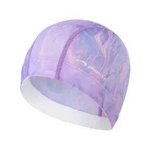피닉스 PCM-02 디자인 메쉬 수영모 마블 (퍼플)