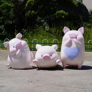 돼지 모형 조형물 장식 야외 모델 대형 조각상 인테리어