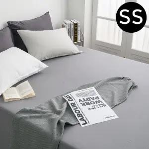 순면 40수 홑 매트리스커버 슈퍼싱글 SS 그레이 침대