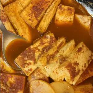 국내산 새우로 육수를 낸 건강한 명품 새우 육수 두부 조림 600g 2개