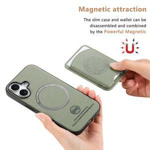 S25 울트라 엣지 2025 럭셔리 케이스 2in1 탈부착 가죽 카드 케이스 갤럭시 S25 플러스 S24 S23 S22 S21 FE 25 마그넷 케이스