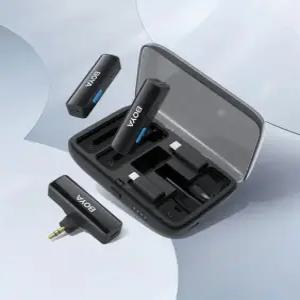 태성 정품판매처 보야 BOYA 링크 무선 핀 마이크 스마트폰 유튜브 방송용 마이크 BOYALINK 2.4G 2채널 무선마이크 C타입/iOS/TRS