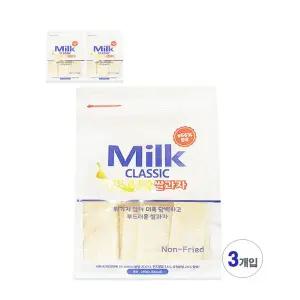 밀크 클래식 쌀과자 바나나맛 240g 3개 학원 학교 간식 사무실간식 낱개포장 사무실 간식 대용량