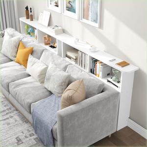 틈새수납선반 폭좁은 수납장 문뒤수납장 침대틈새선반 100cm 얇은 화이트 120cm 가구