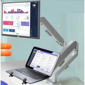 듀얼모니터 받침대 모니터암 고중량 마운트 A버전 TV거치대 27인치모니터암 노트북 산와