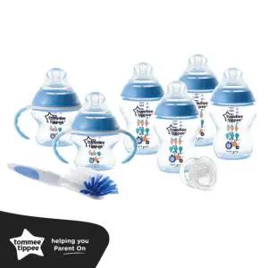 토미티피 신생아 출산준비  젖병 세트 블루 리미티드