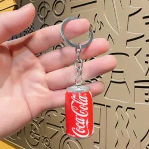 미니 캔 키링 탄산음료 디자인 콜라 스프라이트 펩시 키홀더 코카콜라