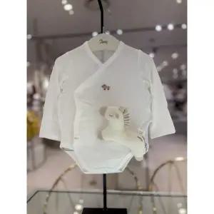 [에뜨와](본점) (말띠임신출산선물) 큐렛배내수트X딸랑이세트 (07T083401S1)