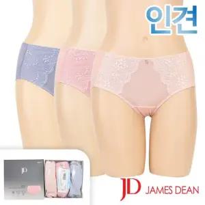 쾌적한 인견 레이스 맥시헴팬티3매입세트[JHWPA085]90-105