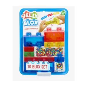 젤리블록스 10 블록 세트 장난감 소프트 아기 유아