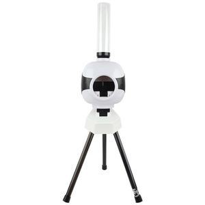 기계 발사기 셔틀콕 배드민턴 검은색 휴대용 머신 셀프