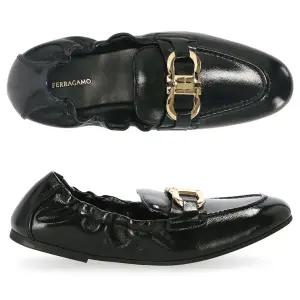 [페라가모] 간치니 JODIE NERO 779660 페레가모 여성 로퍼 플렛 슈즈 구두