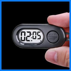 스포츠용 스톱 타이머 시계 키체인 포켓 사이즈 장식 디지털 카운트다운 시계 요리 훈련용 액세서리
