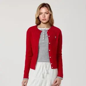 [후아유](의정부점)Steve High Gauge Cotton Cable Cardigan WHCKG2325F