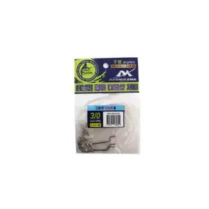 싸파 더블킬 광어 다운샷 옵셋 훅 고정식 채비 3/0