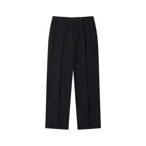 [커스텀멜로우](강남점) 블랙 릴렉스 핏 셋업 팬츠 CWPAM25421BKX