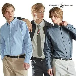 [비버리힐즈폴로클럽]남성 옥스포드 셔츠 3종