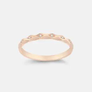 [롯데백화점]메트로시티 스타노떼 14K 로즈 반지 A223DR3052R4A