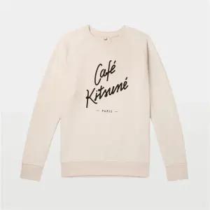 메종키츠네 카페 키츠네 로고 남녀공용 스웨트셔츠 SPCKU00300 LT