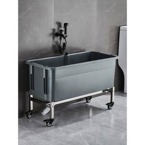 바퀴달린 가정용 씽크대 간이 보조 사무실 미니개수대 원룸