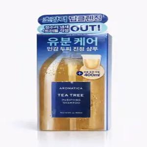 아로마티카 티트리 퓨리파잉 샴푸 400ml + 400ml(리필)