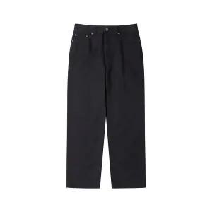 [커스텀멜로우](강남점) 블랙 다잉 스트레이트 팬츠 CQPAM25211BKX