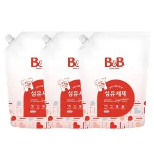 비앤비 유아 섬유세제 시그니처향 리필 1500ml X3개