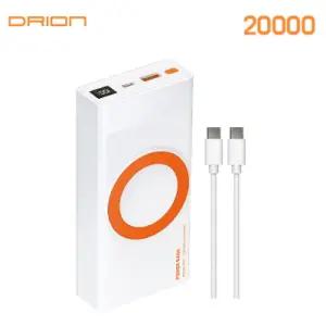 드리온 고속 무선 보조 배터리 20000mAh PD20W+15W휴대용 용밧데리 스마트폰 20 000MAH 충전 휴대용