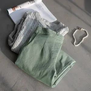 (안나앤모드) mad 면스판 9부 팬츠[팬츠DES91]