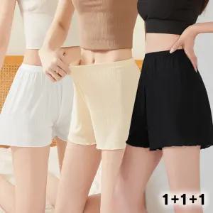 [3개세트] 부드러운 여성 이너 반바지 속바지 홈웨어
