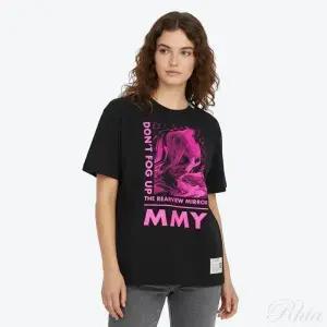 [미하라야스히로]메종미하라야스히로 X MASSES 남성 반팔 티셔츠 - 블랙 151006924