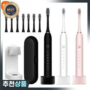 Xiaomi 전동 칫솔 충전식 USB 6 모드 음파 IPX7 방수 여행용 박스 홀더 교체 헤드
