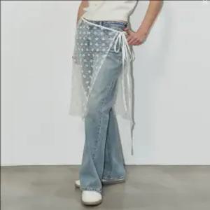 [AK수원점] [플랙진] 여성 플레어 틴티드 데님팬츠 PJTF5LCM145