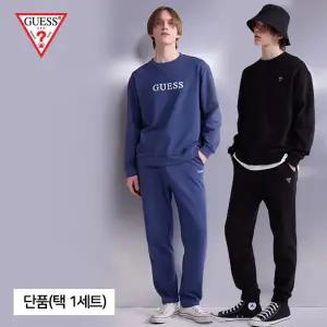 [게스] 남성 코튼테리 이지 셋업 1세트