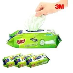 3M 더블액션 플러스 물걸레 청소포 대형 20매 x 3팩