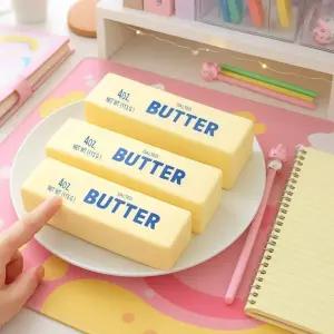 플유 말랑 버터 스트레스볼 버터말랑이 랜덤 1개 쫀득 빵떡 모찌 스퀴시 구름빵