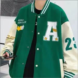 [골드스마일]스타일 과잠바 대학생 잠바 야구점퍼 배색 오버핏 남녀공용