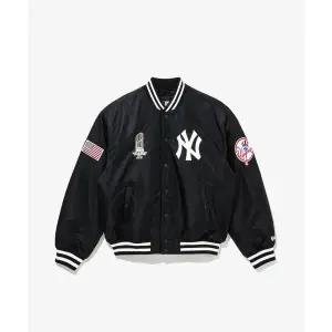 뉴에라 NEW ERA 뉴욕 양키스 월드시리즈 챔피언스 자켓 재킷 블랙 14742013 403675