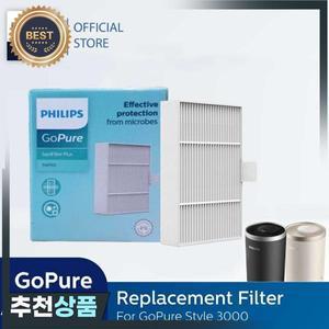 필립스 호환 고퓨어 교체 필터 스타일 3000 시리즈 자동차 공기 청정기 S3601  S3602 SNF60x1