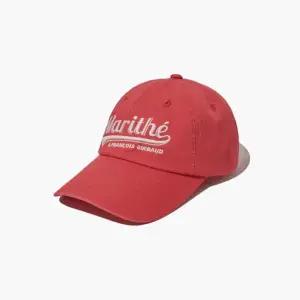 마리떼프랑소와모자 TQK MFG45SHG207RED VINTAGE BASEBALL GRAPHIC CAP