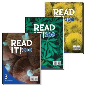 [카드10%] 리드 잇 Read It 200 세트 (전3권) : Level 1~3